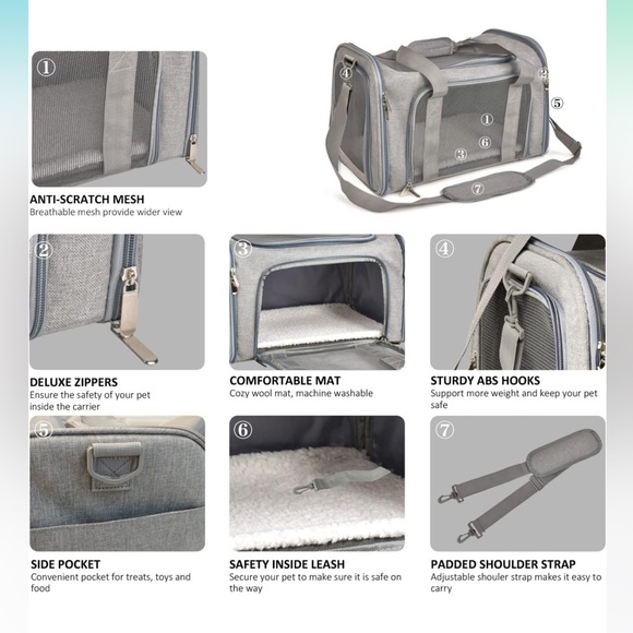 Animal carrier, EUC!! - Picture 2 of 7